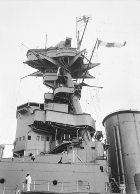 HMS hood circa 1924 either off Hawaii or part of the empire cruise