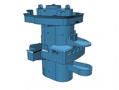 Model Monkey 1-700 Scharnhorst at 90% complete.a.jpg