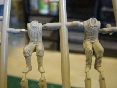Crew members' figures - nicely done!