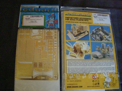 I have also ordered two sets of additional PE parts from Eduard