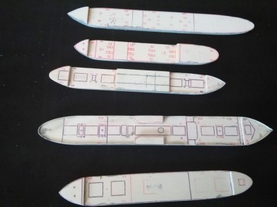 This ships are made with CNC in the deck