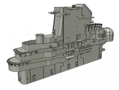 Model Monkey USS Intrepid CVS-11 Island 1967.a.jpg