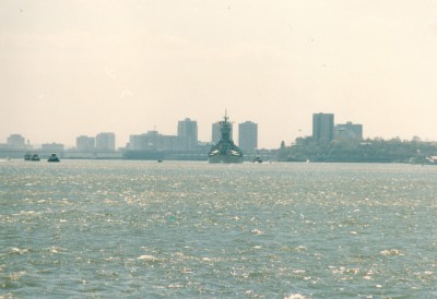 Coming up the Hudson River