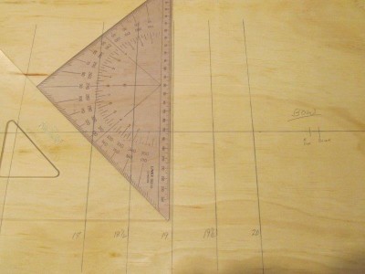 IMG_4284.jpg (48.56 KiB) Viewed 9766 times Building board with keel centerline and frame stations marked. I used my navigation triangle for any number of drafting aspects of this project--who knew that it could be so handy outside of chart work?