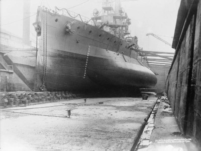 HMS_Glatton_in_drydock_IWM_SP_2083.jpg