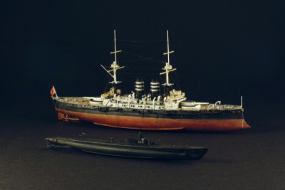 Next to Mikasa, a pre-dreadnought