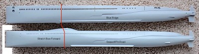 Seawolf kit stretched to match Blue Ridge kit