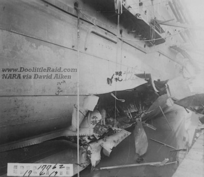 Ryuho bomb damage, Doolittle Raid, 4-19-42.jpg