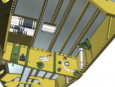 Model Monkey 1-24 P-51D Mustang Wheel Wells for Airfix at 90 percent complete d.jpg