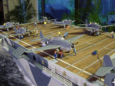 Starboard side looking aft. Once I add a few more items, this should really come to life, I hope!