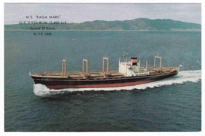 M.V. Kaga Maru (i), � Nippon Yusen Kaisha.