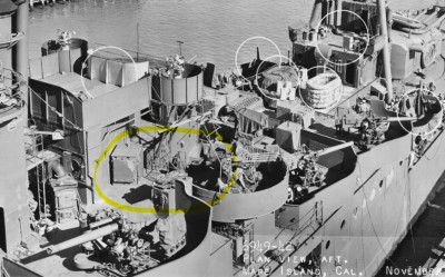 19421110 USS Louisville off Mare Island alterations circled 19-N-36772 crop.jpg