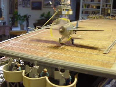 F4F Wildcat taking off.....