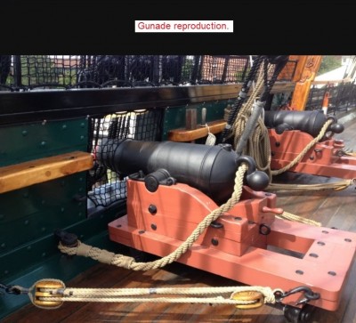 Gunade fiberglass reproduction on USS Constitution.jpg