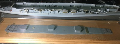 More PE work done on the starboard.