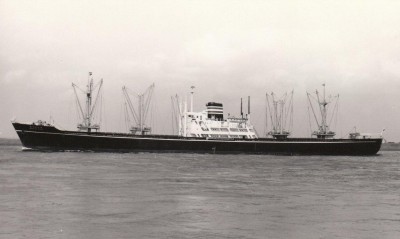 M.V. Boston Maru (i), � unknown; in Nippon Yusen Kaisha livery.