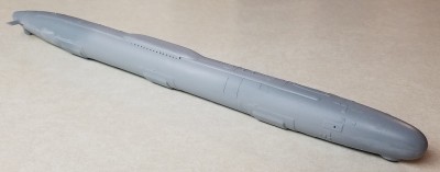 20210116_001442 (2).jpg (129.31 KiB) Viewed 4768 times Once I get the remaining defects on the turtleback dressed up, I'll apply another coat of primer on it and the rest of the hull and clean up any remaining defects.