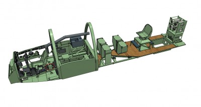 Model Monkey 1-32 Beaufighter Observers Station late at 80% complete e.jpg