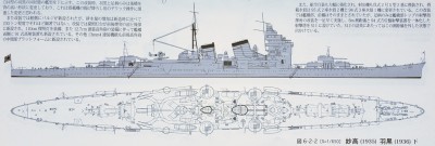 Haguro 1936, Ishibashi Cruiser book p161.jpg