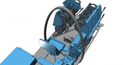 Model Monkey 1-32 Beaufighter Observers Station early at 98% complete g.jpg