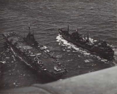 HMS Victorious and USS Cimmaron.jpg