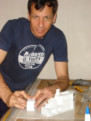 another view of me and part of funnel