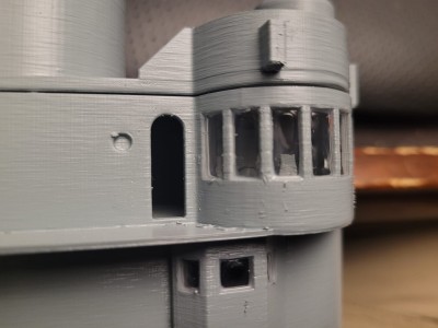 Glue applied.