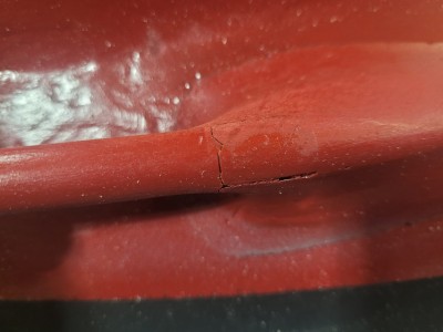 The Port shaft was cracked worse than the Stbd.