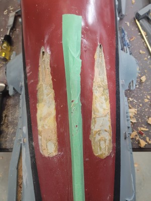 Both sides tidied up. They need some sanding, but this is a really really good start.