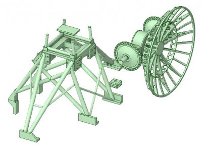 Mk. 25 RADAR  & Supports Progress_3.JPG