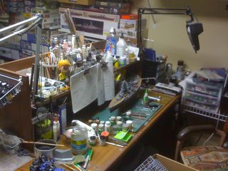 My work area