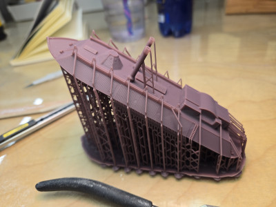 1/200 scale model as drawn in Rhino v8.