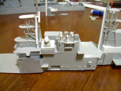 One of the RAM mounts can be seen here.  It's easy to go into overboard detail making a RAM mount, but I don't have the time to go into the depth I did with my original prototype...something like an hour on the one piece.  It still does the job, though!