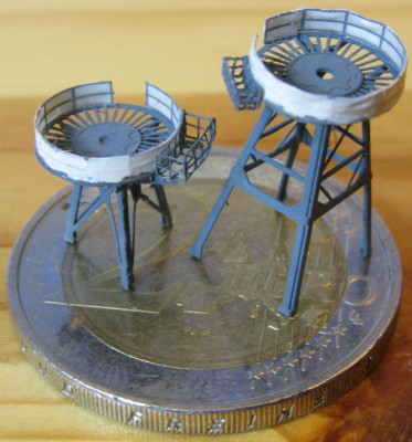 Mogami14-search light towers with cages
