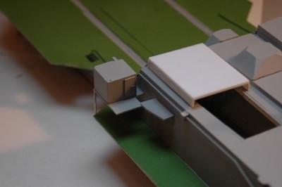 Fitted, with a door in the back added