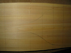 marking lines on the bottom