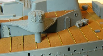 Mogami 35: vents on deck