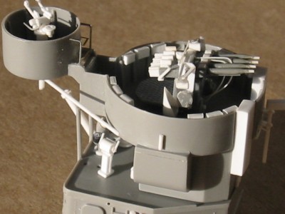Another view of the gun position.