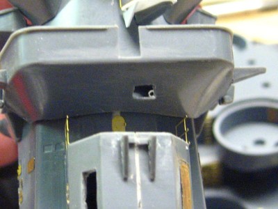 crude underside cut, but it is not visible onthe model