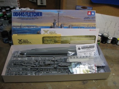 Tamiya Fletcher-Gold Medal Models PE<br />Corsaier Armada- 5" guns
