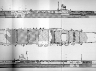 from model art drawing of imperial japanese navy - aircraft carrier etc