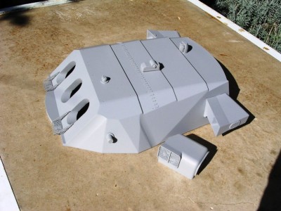 principal turret 460mm under construction