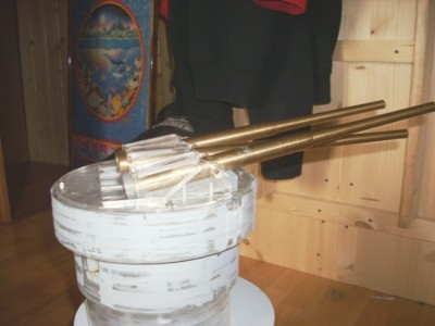 principal turret 460mm under construction