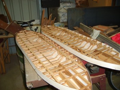 hulls with tops or frames removed.JPG