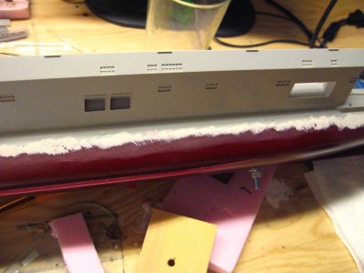 lots and lots of filler putty!