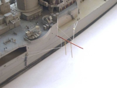 The boom was easy to make but controlling the rigging was hard