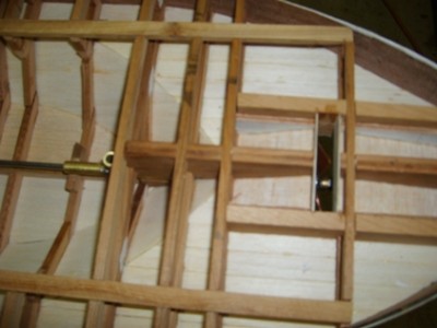 Top view showing shaft and prop mounted.JPG