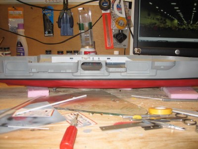 overall with the hull painted, plating detail will be added soon.