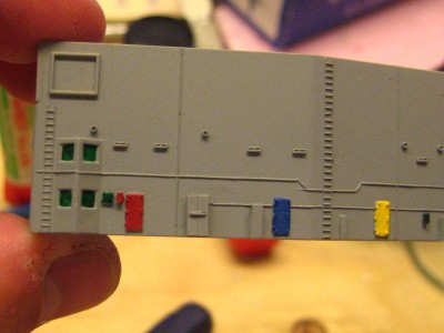 I really like the visual interest the colors bring to the island.