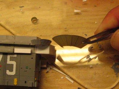 WEM radar platform installed, compared to GMM one on right